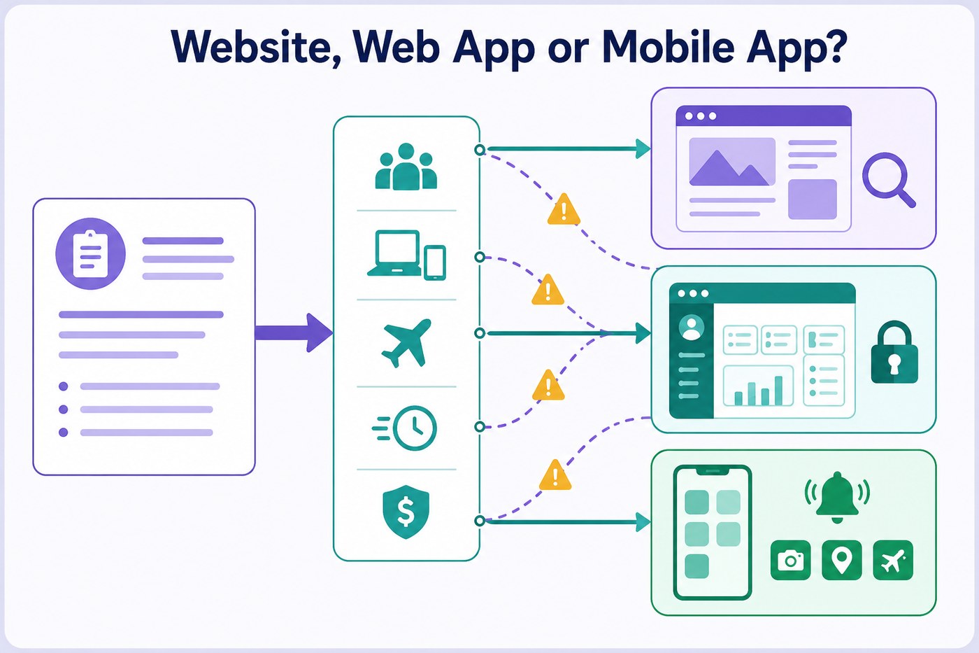 Website, web app or mobile app? What to build in 2026, and where projects go wrong