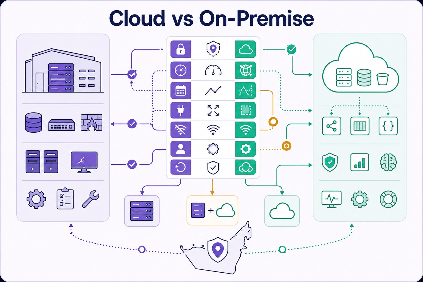 Cloud vs on-premise in the UAE: a calm guide to a noisy argument